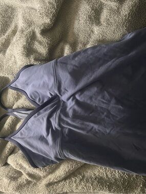 lululemon athletica Lavender Purple Strappy Wrap Y back Top
